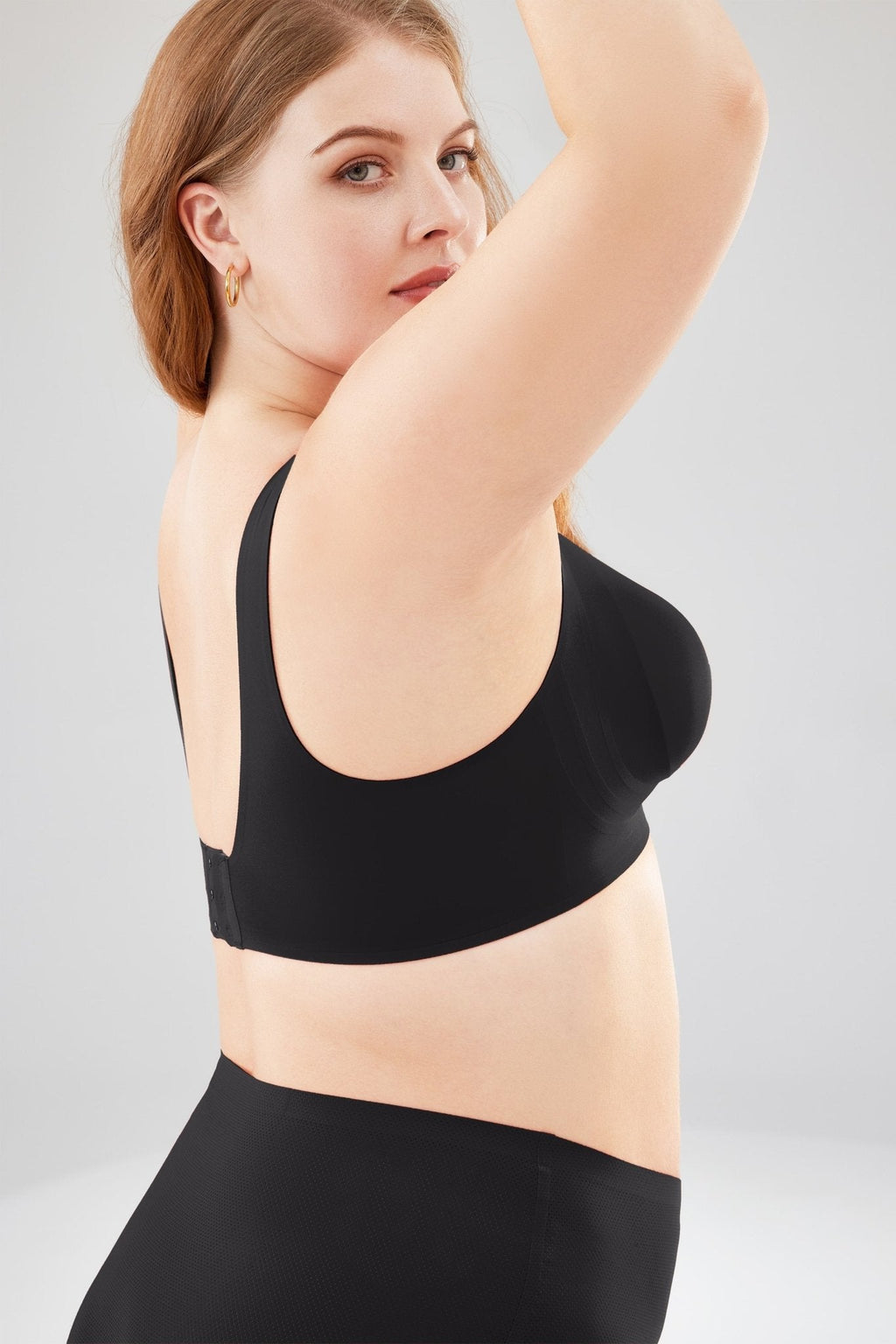 Buy 1 Get 1 FREE   Easy Pieces™️ Curvy Embrace Seamless Wire-Free Support Bra